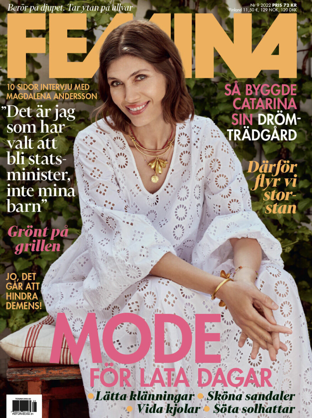 Feminas nummer med intervjun med Magdalena Andersson – som det ser ut i butik och hos prenumeranter.