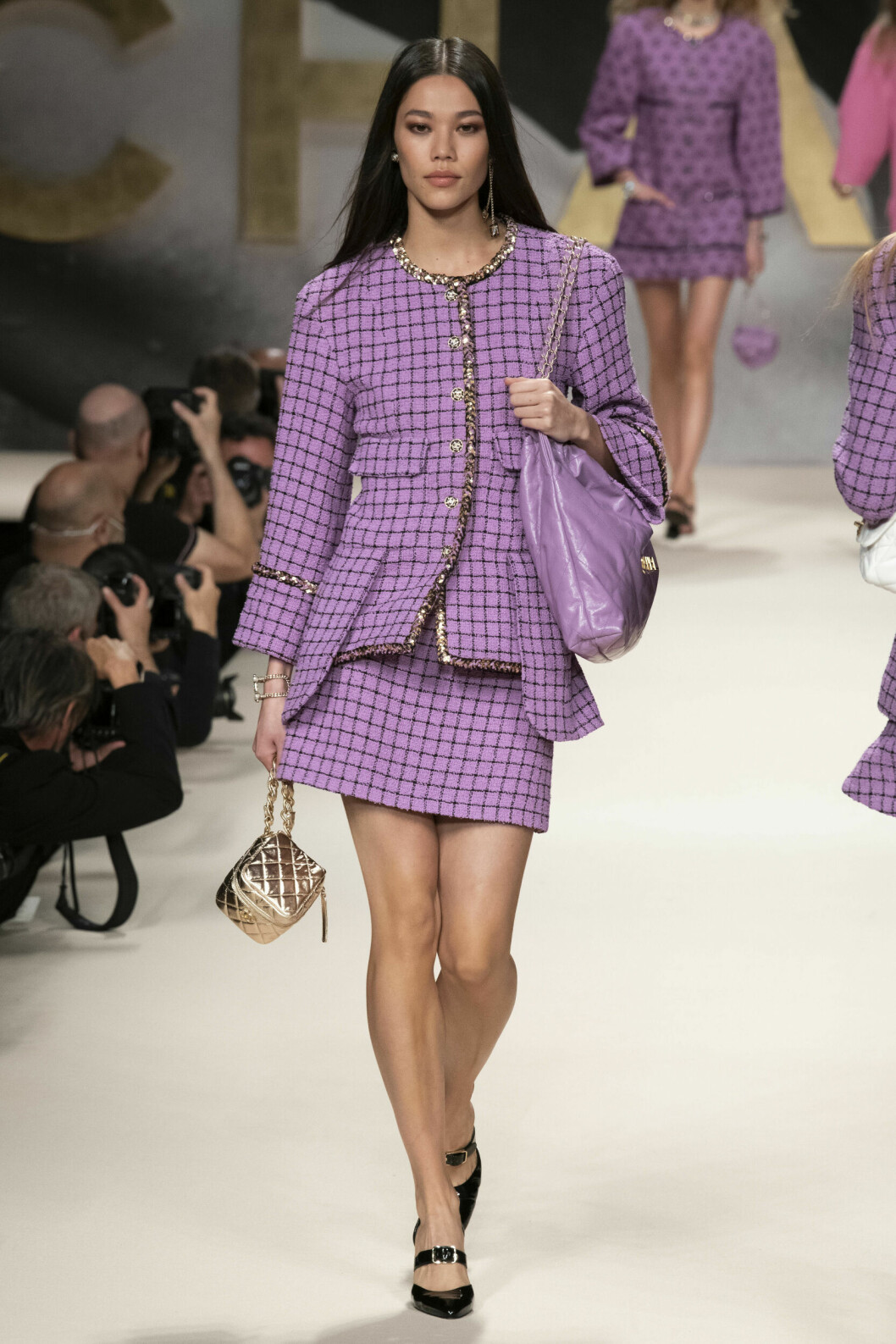 Chanel Lavendellila dräkt Chanel ss 22