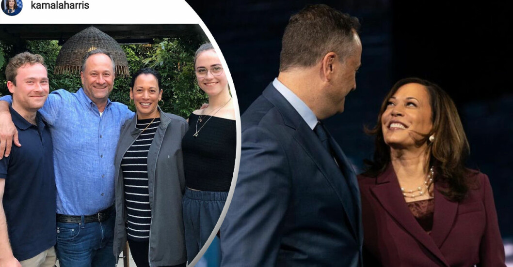 Kamala Harris vägrar kalla sig för styvmamma!