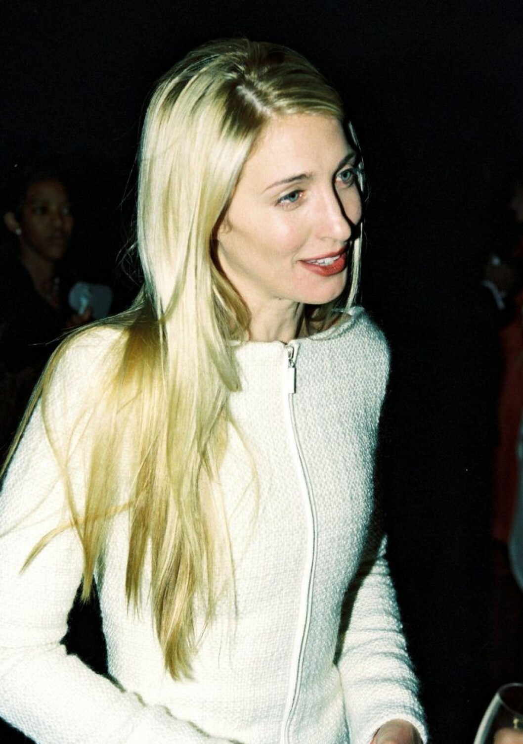 Carolyn på party. 1998. Carolyn Kennedy party