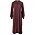 festklänningar dam: vinröd plisserad klänning från Ellos Collection