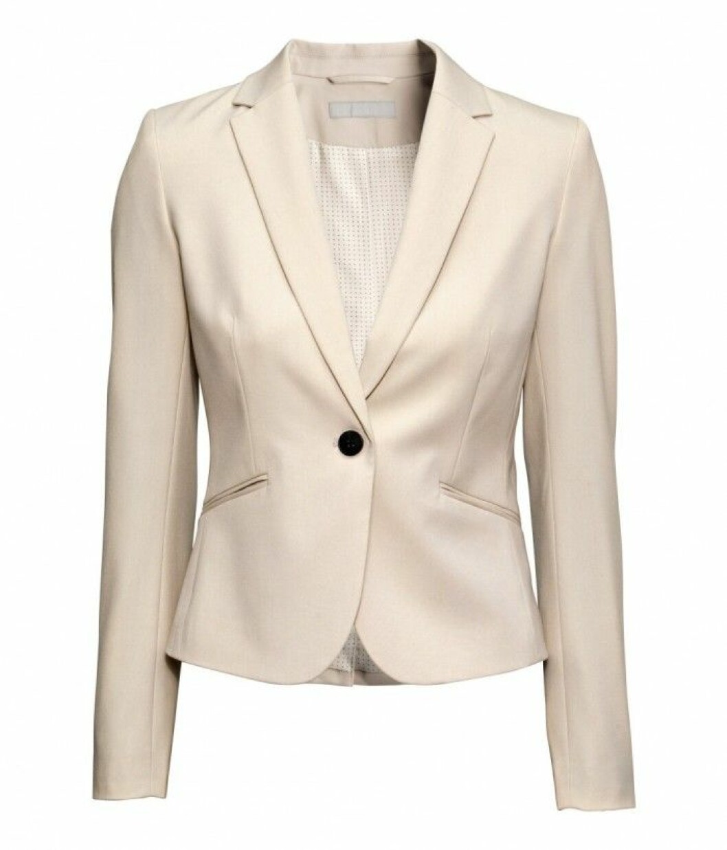Kavaj i polyester/elastan, stl 34–46, <a href="http://www.hm.com/se/product/30435?article=30435-I" target="_blank">H&M</a>. Kavaj
