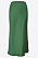 Grön kjol i följsam satin från Chi Chi.