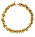 fint guldfärgat kedjehalsband med chunky design från Arket