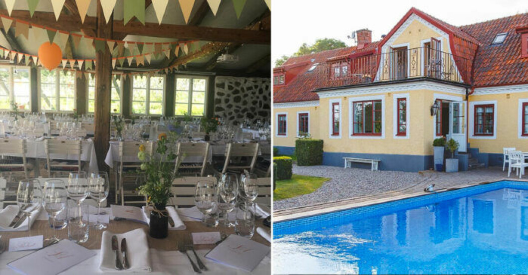 Pool och festlokal Flädie