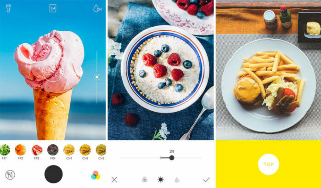 Foto-appen Foodie.