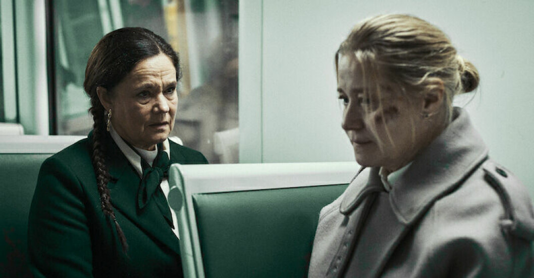 Pernilla August och Trine Dyrholm