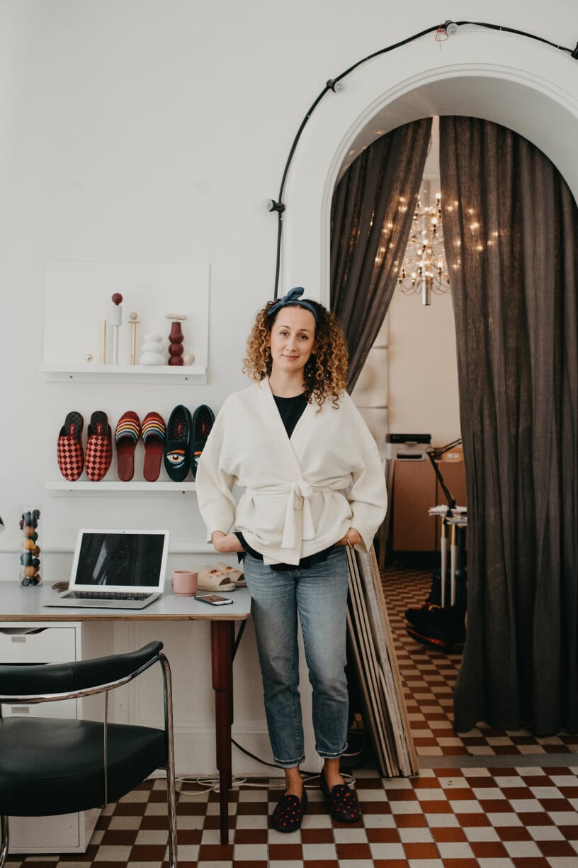 Jana Cagin, grundare av Prettypegs. Jana Cagin, grundare av Prettypegs