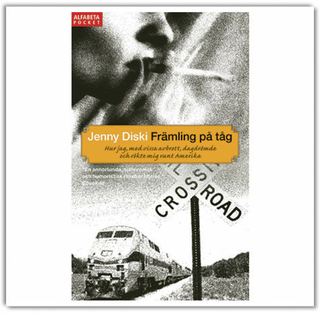 Recension av Jenny Diskis Främling på tåg