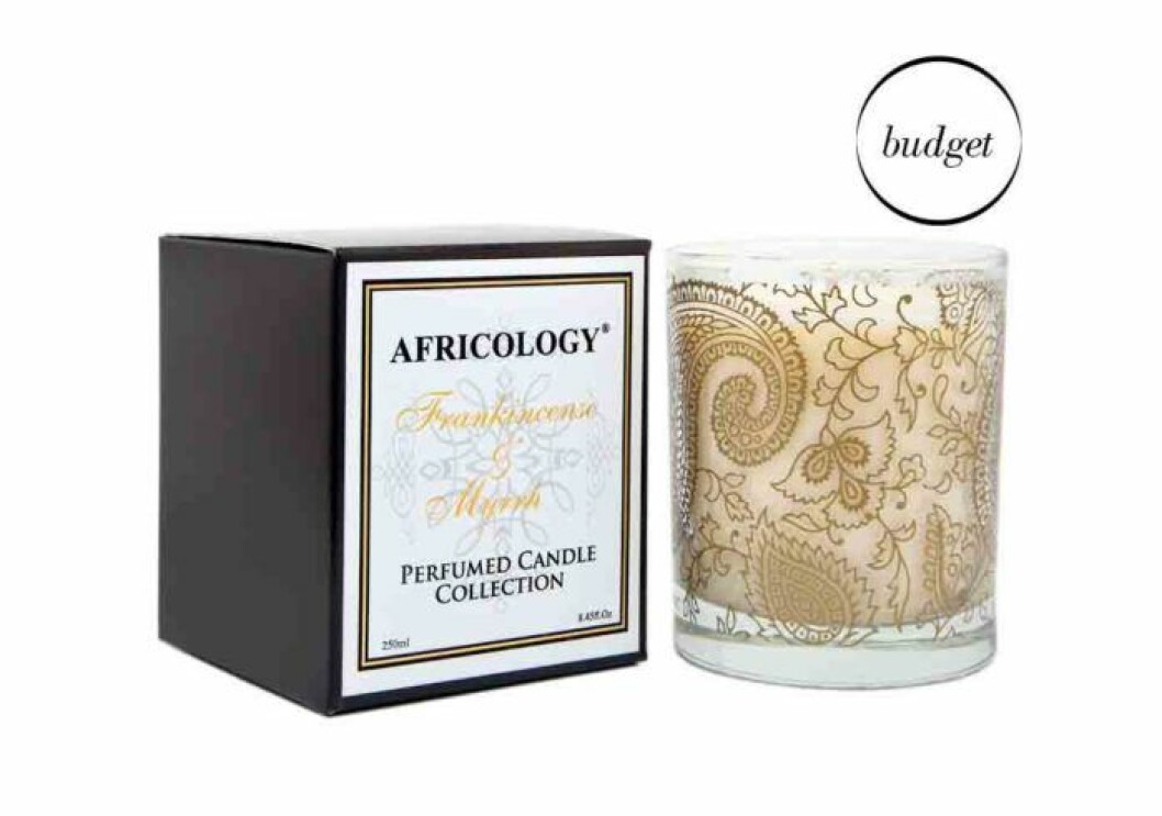 Perfumed Candle Collection i <em>Frankincense & Myrrh</em>, ca 325 kr, Africology/<a href="http://africology.se/" target="_blank">africology.se</a>. Perfumed Candle Collection i Frankincense & Myrrh, ca 325 kr, Africology/africology.se.