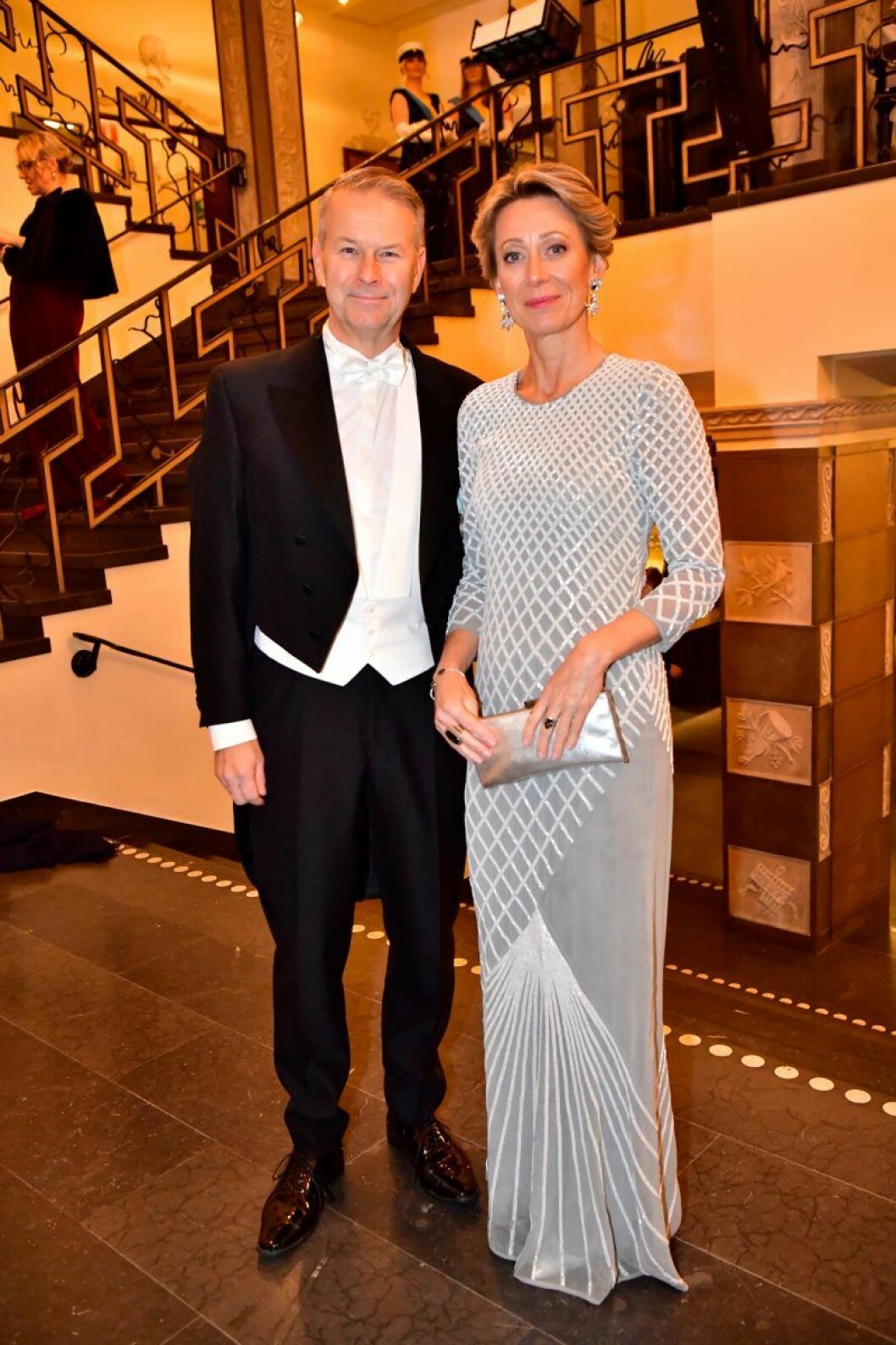 Fredrik Eriksson och Ulrika Hallesius. Fredrik Eriksson och Ulrika Hallesius på Nobel 2019