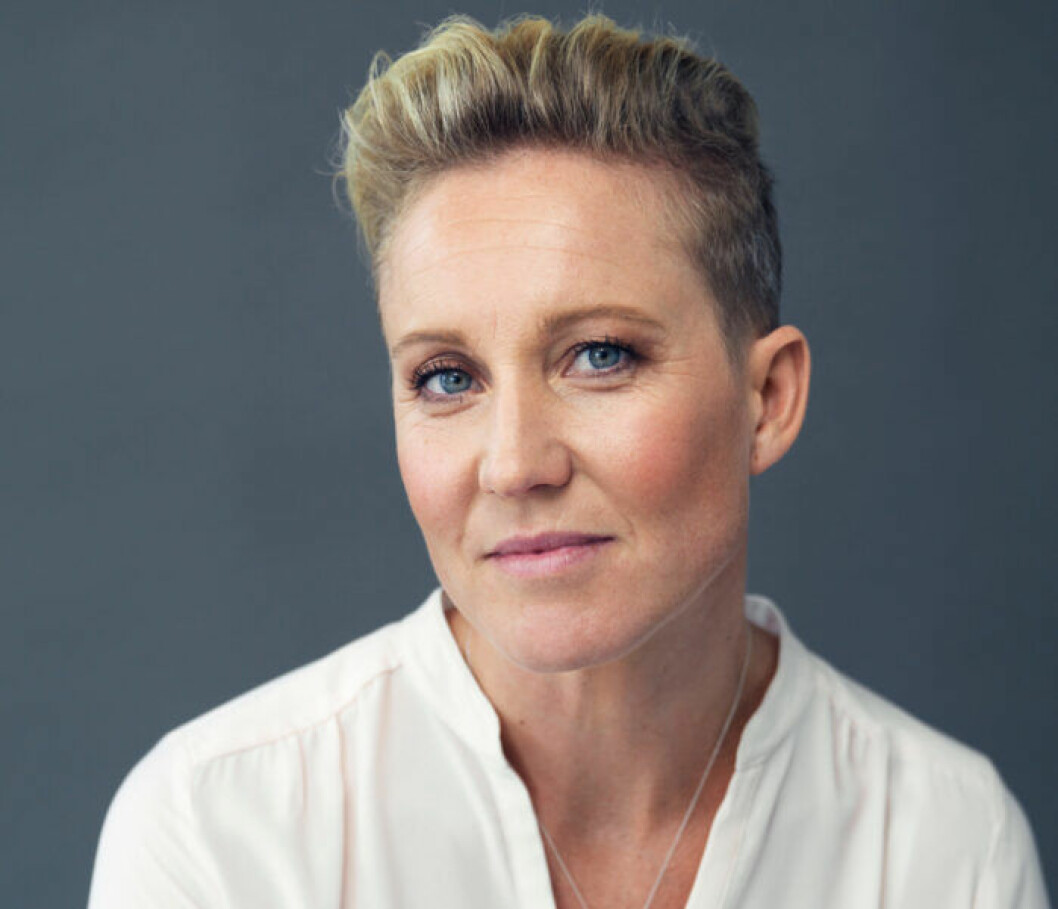 Idag är Frida Lundh full av kraft igen. Foto: Gabriel Liljevall Frida Lundh