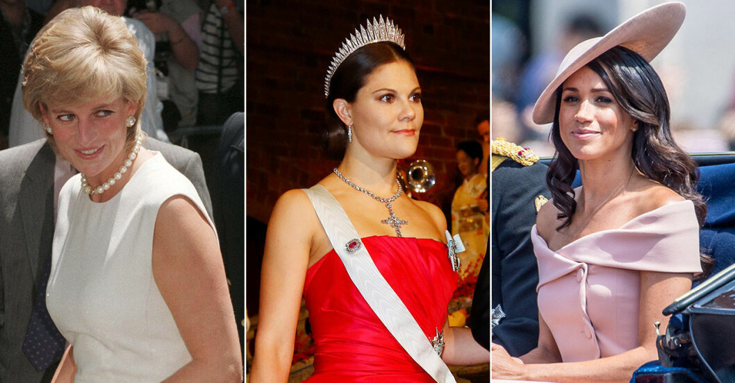 Diana, kronprinsessan Victoria och Meghan har alla brutit mot kungliga klädkoderna