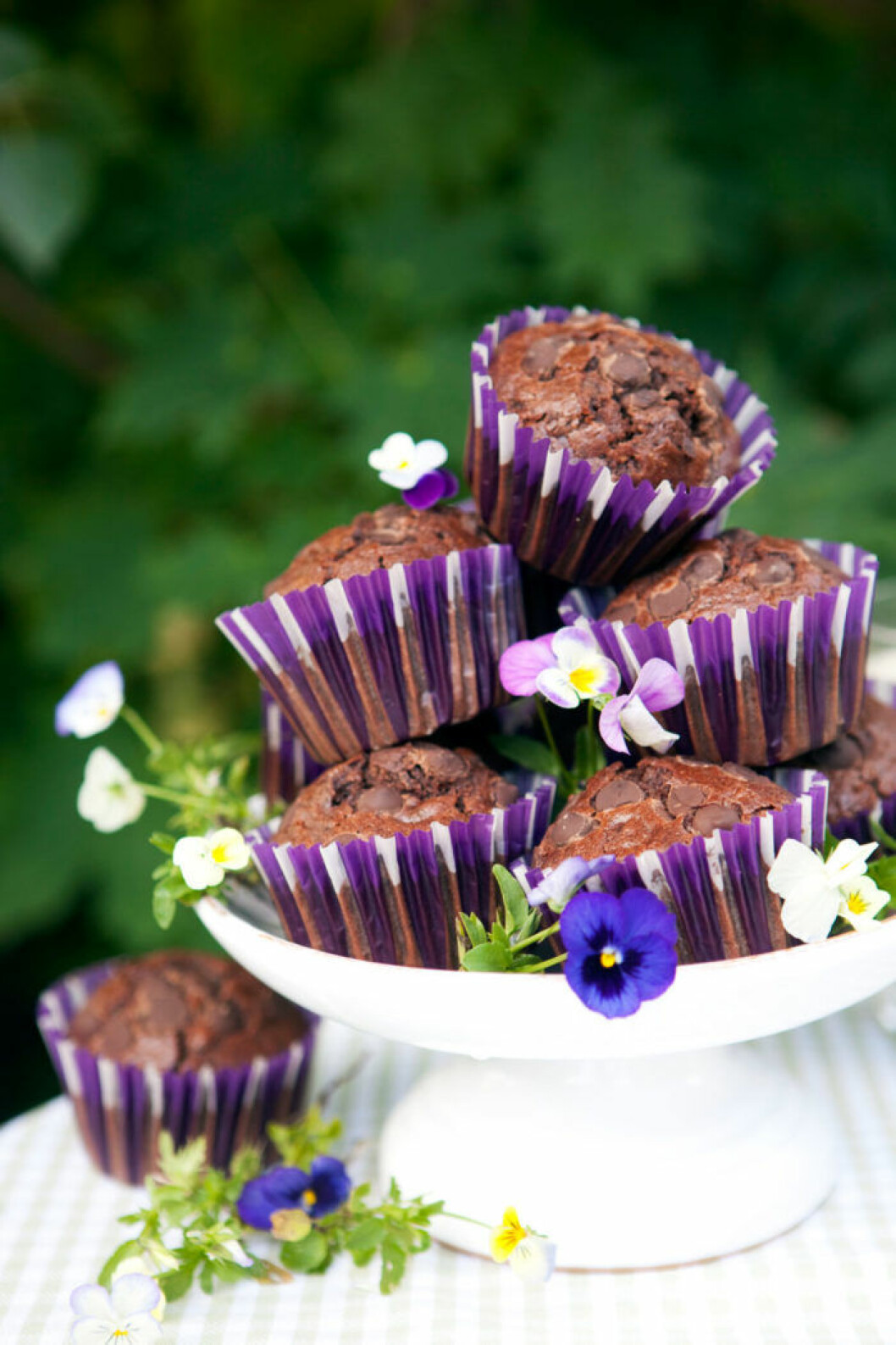 FRUKTIGA CHOKLADMUFFINS FRUKTIGA CHOKLADMUFFINS