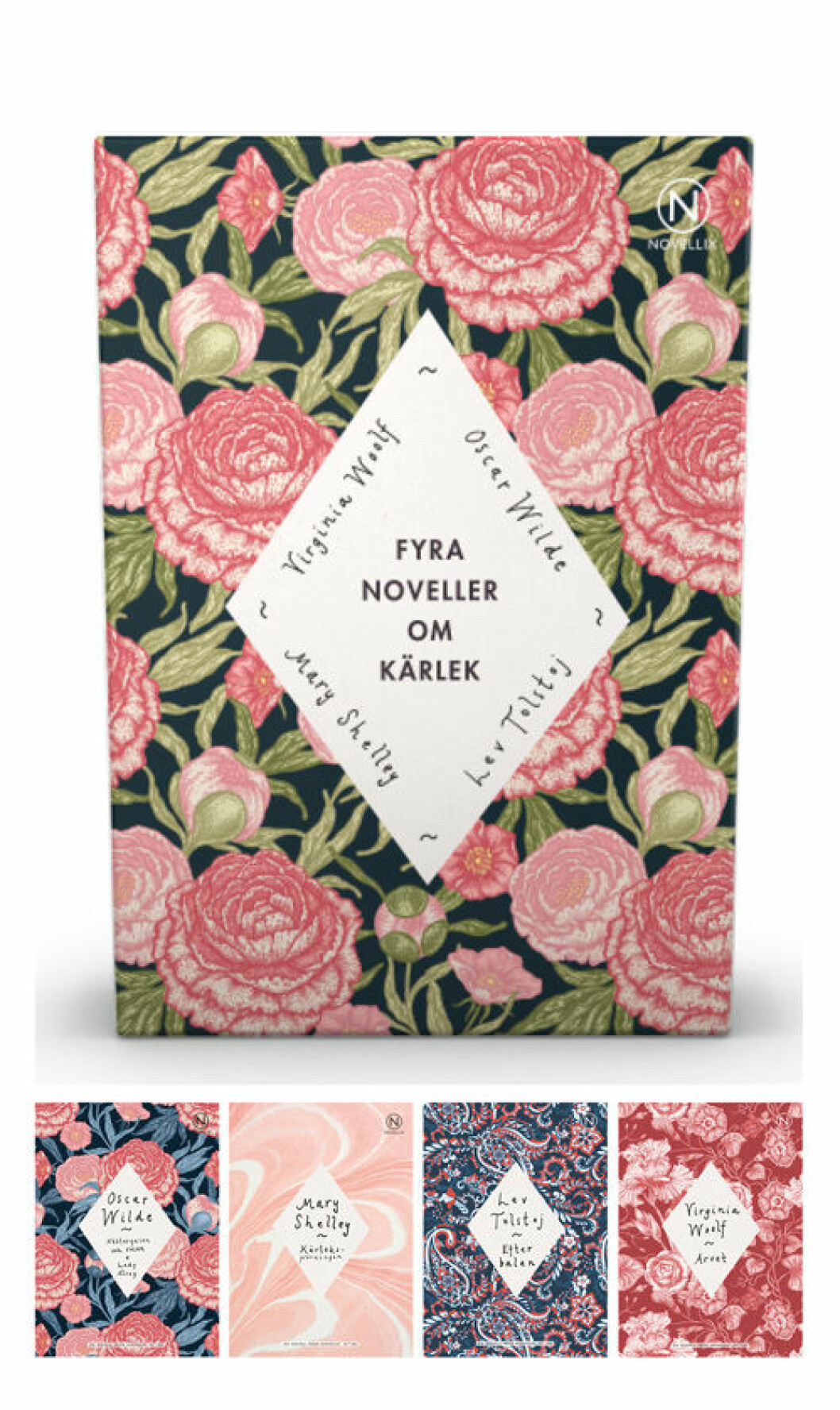 Fyra noveller om kärlek från Novellix.