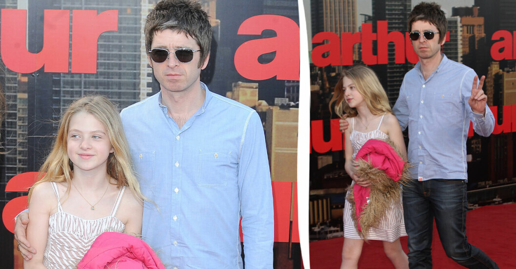 Oasis-stjärnan Noel Gallagher har tre barn.