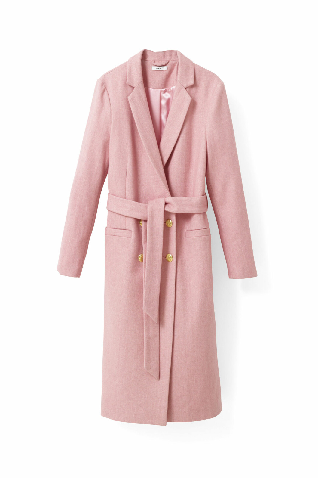 <a href="http://www.ganni.com/shop/coats-and-jackets/hawthorne-wool-coat/F1447.html?dwvar_F1447_color=Peony%20Melange#start=12">Rosa kappa</a>, 3 149 kr, Ganni. Rosa är en av de hetaste färgerna i höst. rosa-kappa-ganni