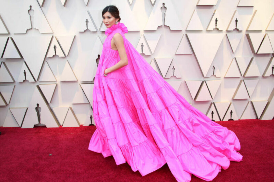 Gemma Chan. Gemma Chan på Oscarsgalan 2019