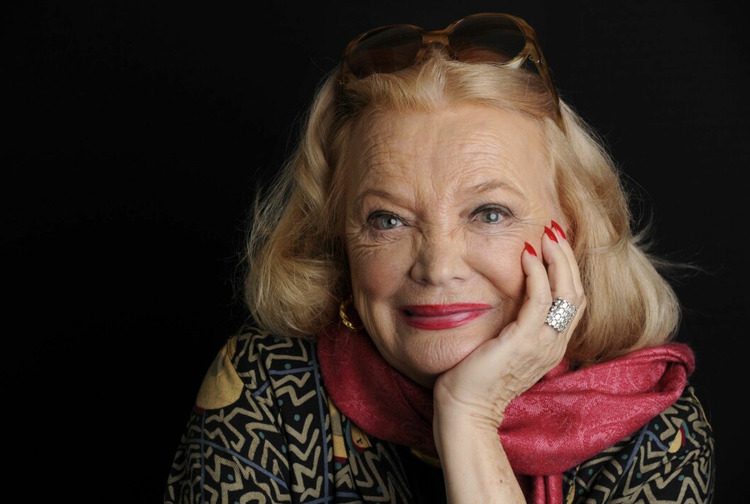 Svårt att tro att skådespelerskan Gena Rowlands, som spelade den äldre versionen av Rachel McAdams karaktär Allie i <em>Dagboken</em>, är 90 år. Gena Rowlands