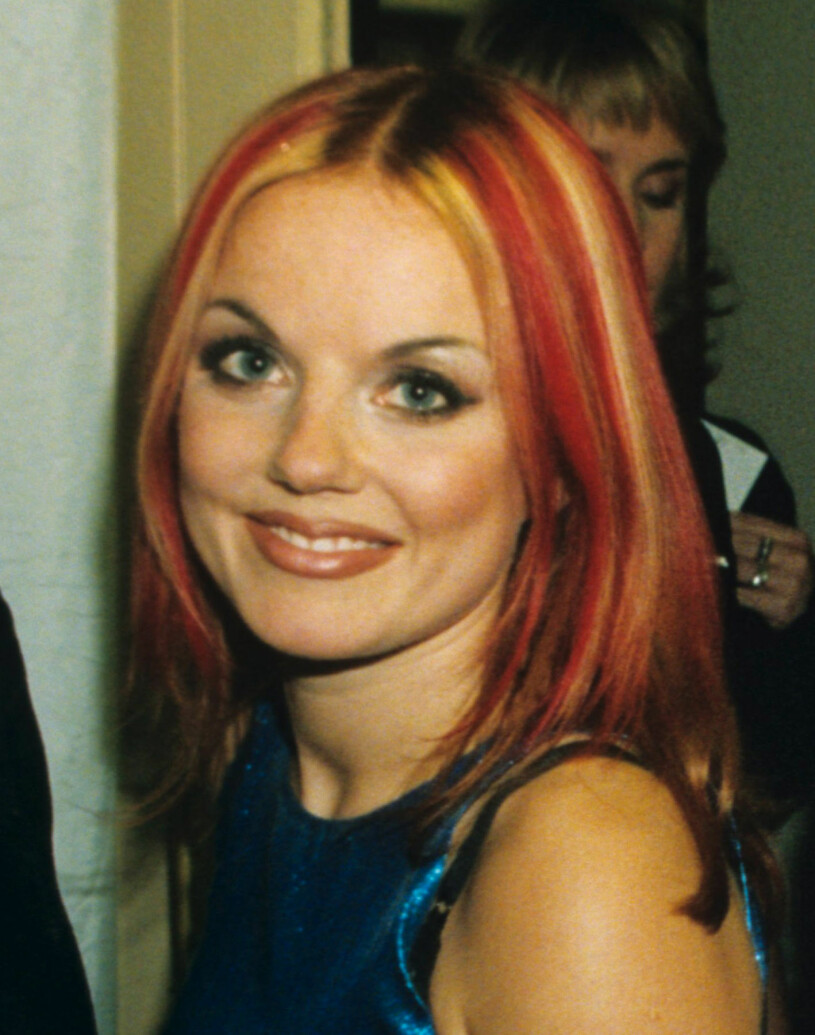 Geri Halliwell var ansiktet utåt för de randiga slingorna