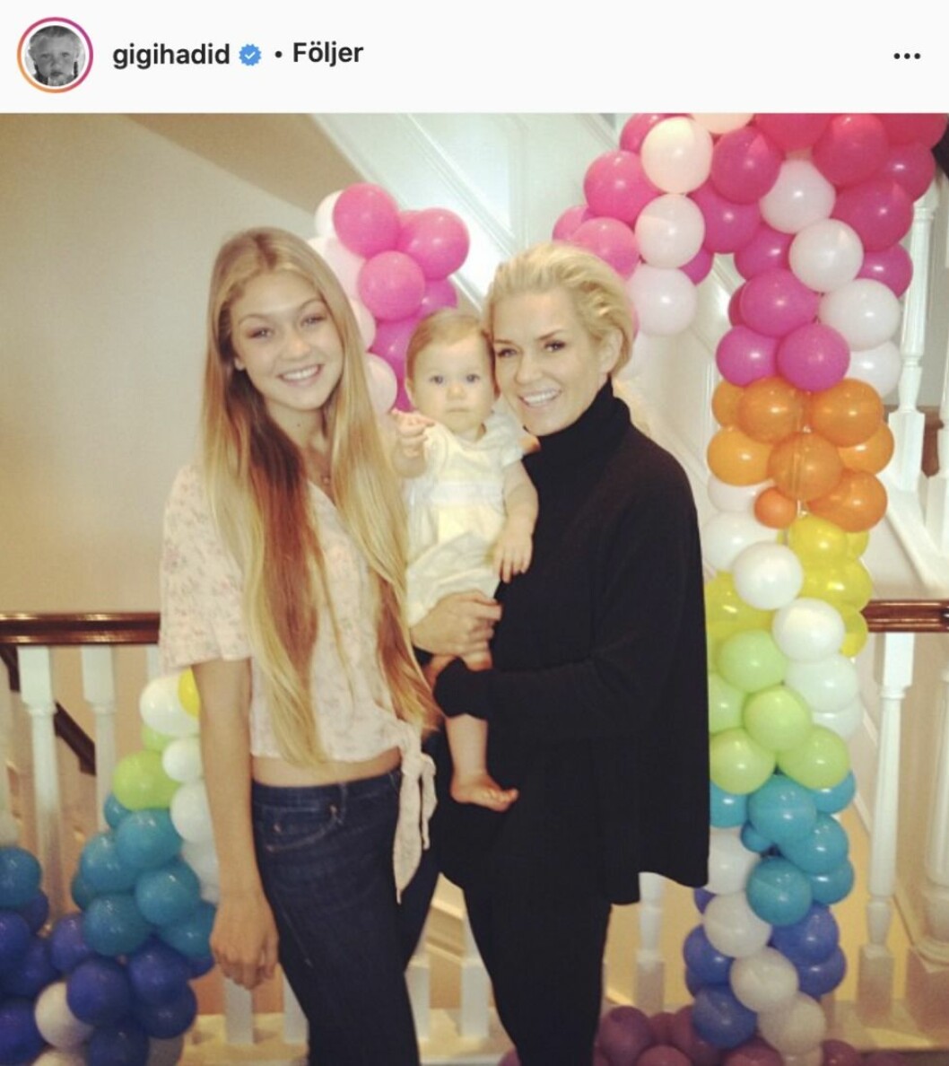 Gigi Hadid och mamma Yolanda