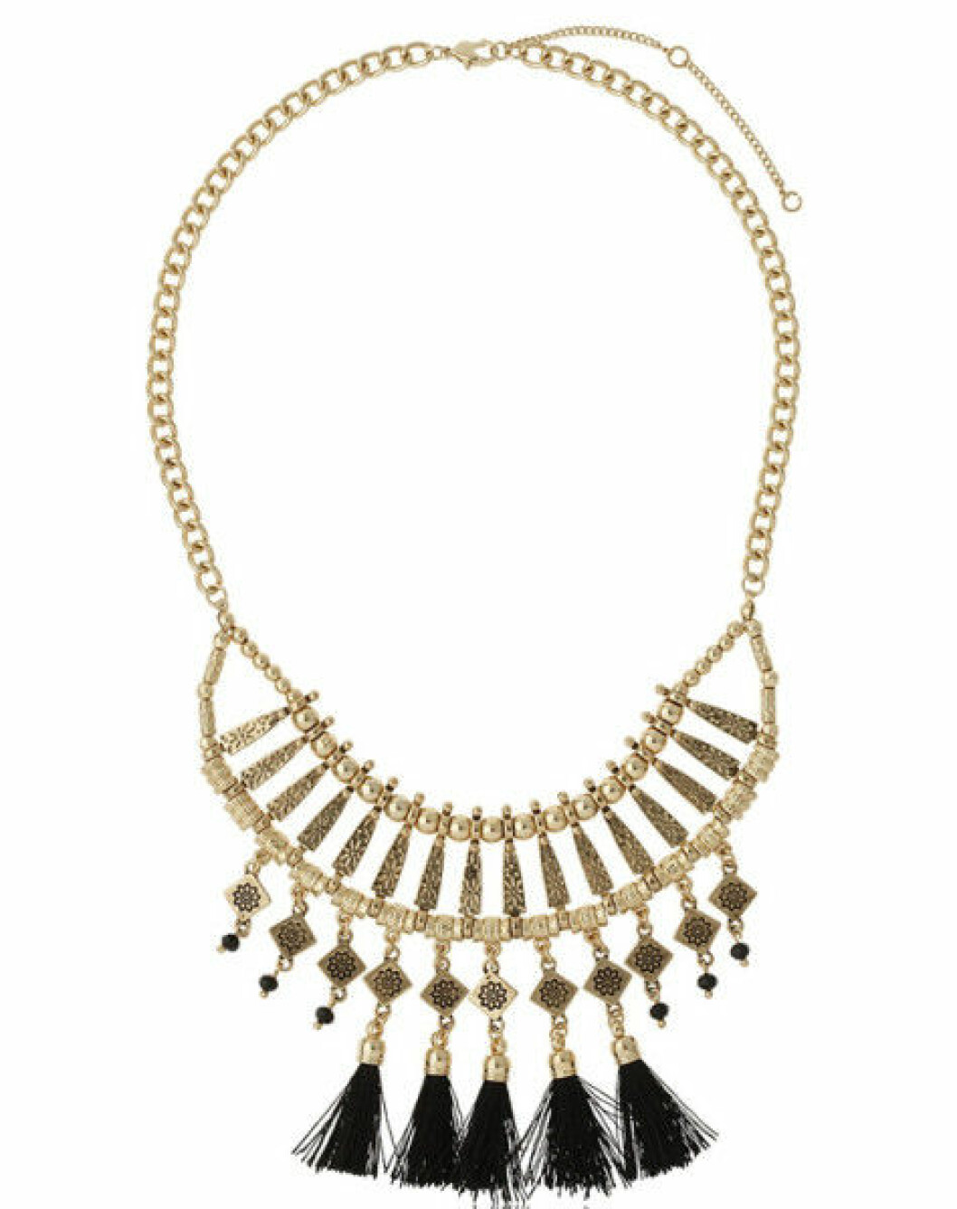 <a href="http://www.ginatricot.com/cse/kollektion/accessoarer/smycken/halsband/black-tassle-collar/prod503182702864.html" target="_blank">Stort halsband</a>, 179 kr, Gina Tricot. stort-halsband-gina-tricot
