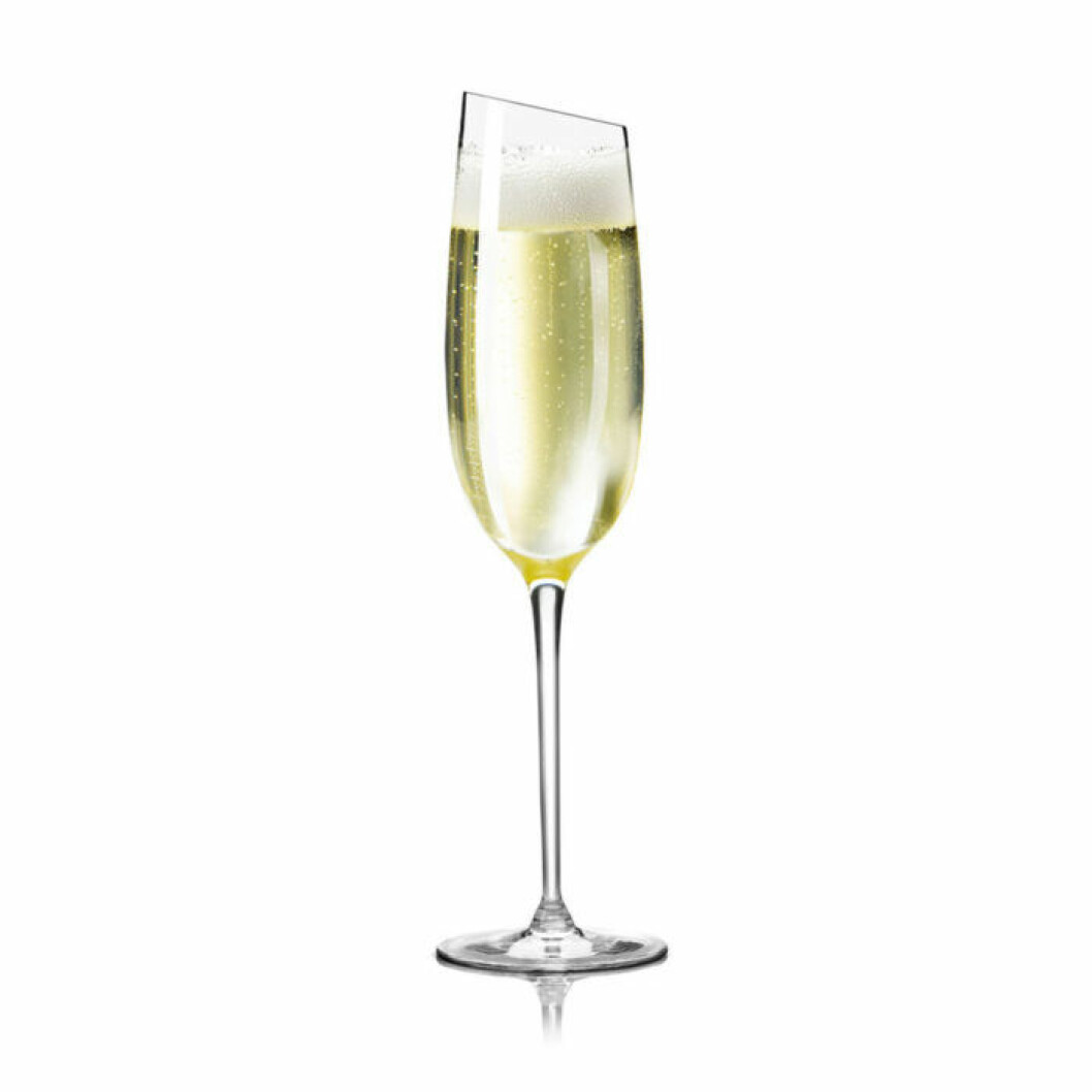 Glas till champagne