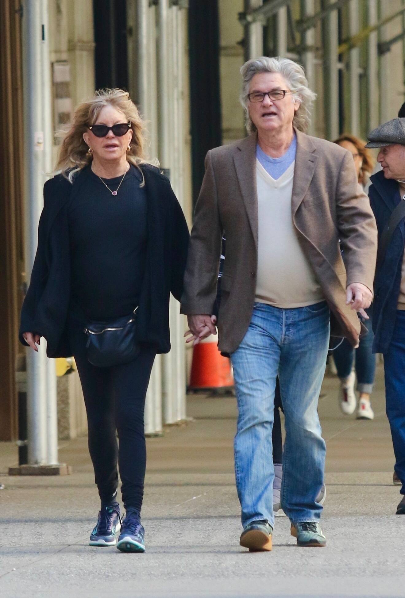 Goldie Hawn och Kurt Russell 2023.