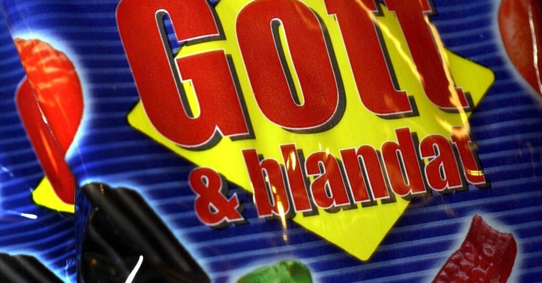 En påse med Gott och blandat.