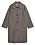 grå kappa med enkelknäppning och fickor framtill från Arket