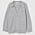 grå stickad tröja med krage hösten 2021