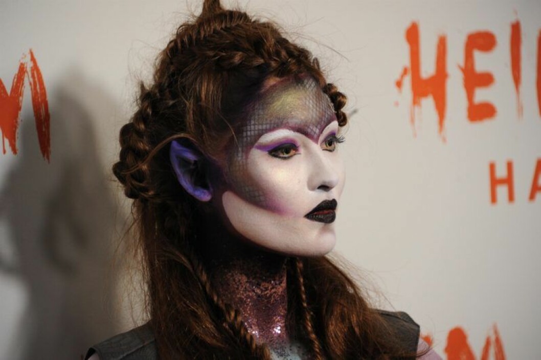 Grace Elizabeth. Grace Elizabeth på Heidi Klums halloweenfest 2019