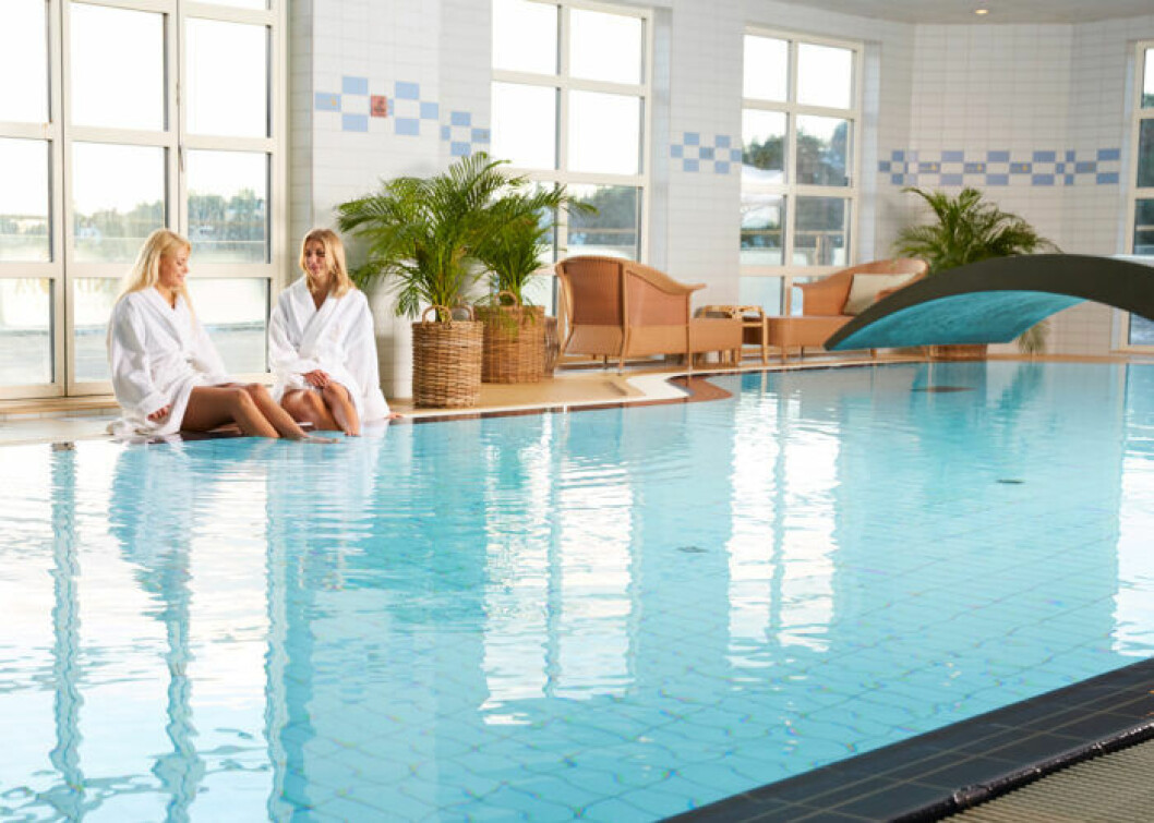 En bild från Grand Hotel Saltsjöbaden i Stockholm där du kan boka spapaket via Live It.