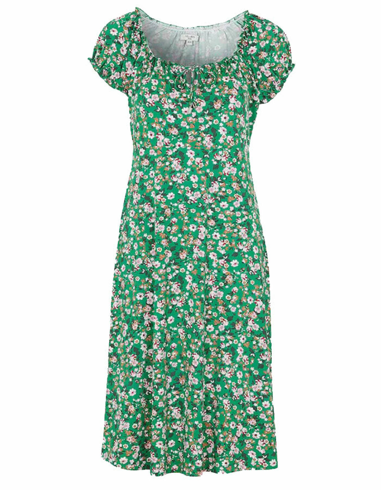 grön blommig klänning för dam från Cellbes