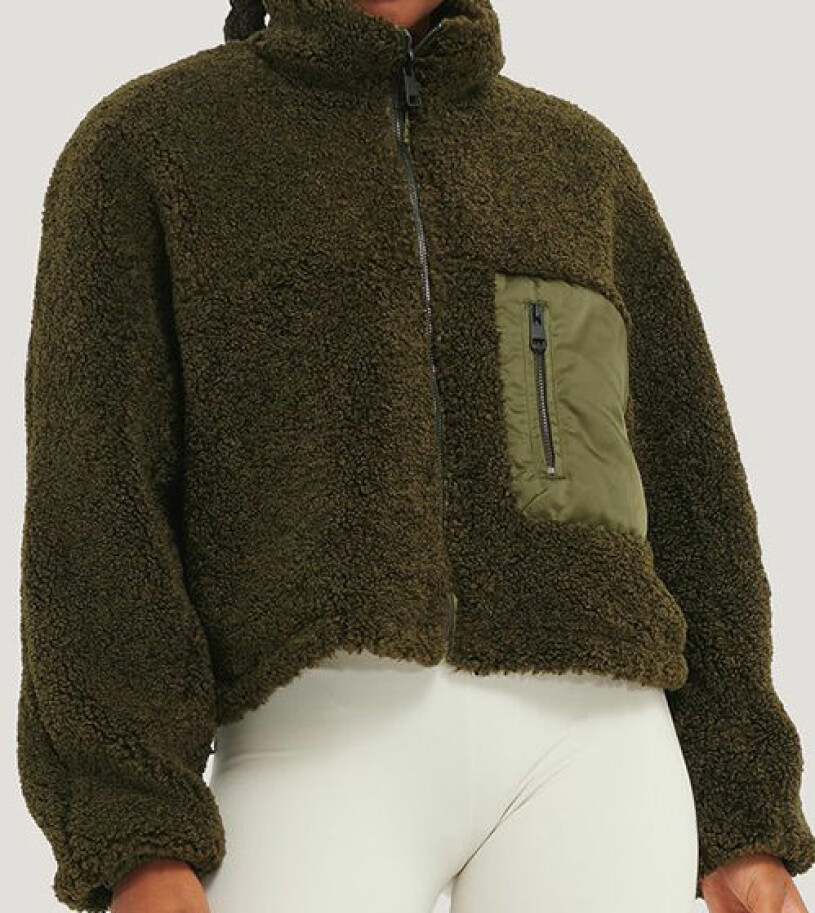 grön fleece nakd