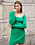 grön klänning dam - grön ribbad klänning från Aéryne