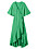 grön klänning dam - omlottklänning från CW by Carin Wester