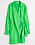 grön långärmad klänning med omlott från H&amp;M