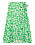 grön mönstrad omlottkjol från Monki