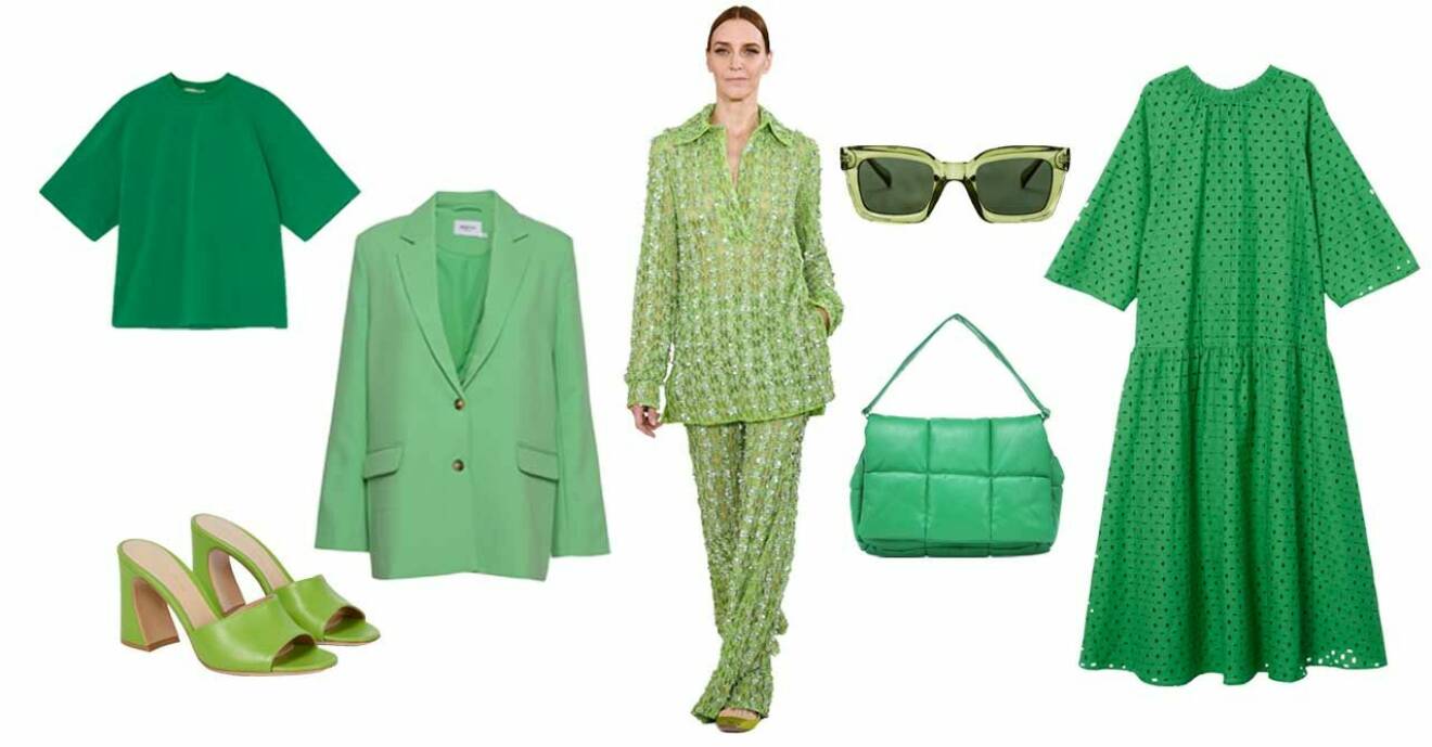Gröna modefavoriter.