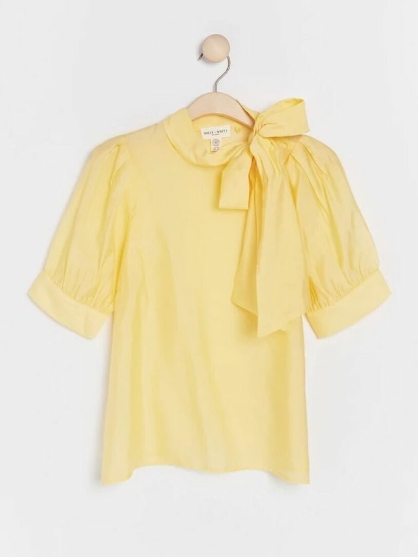 Gul blus Lindex