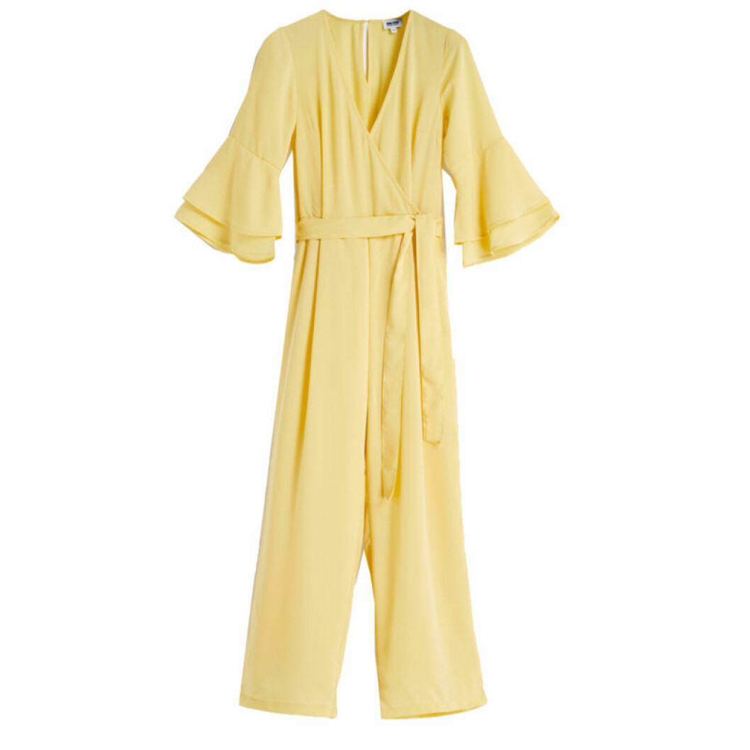 Ljusgul jumpsuit