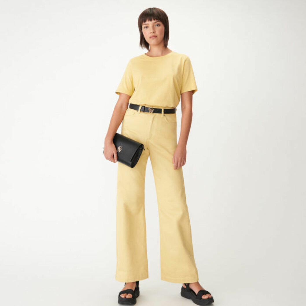 Ljusgula jeans från Carin Wester