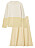 gult set cos med kjol och tröja