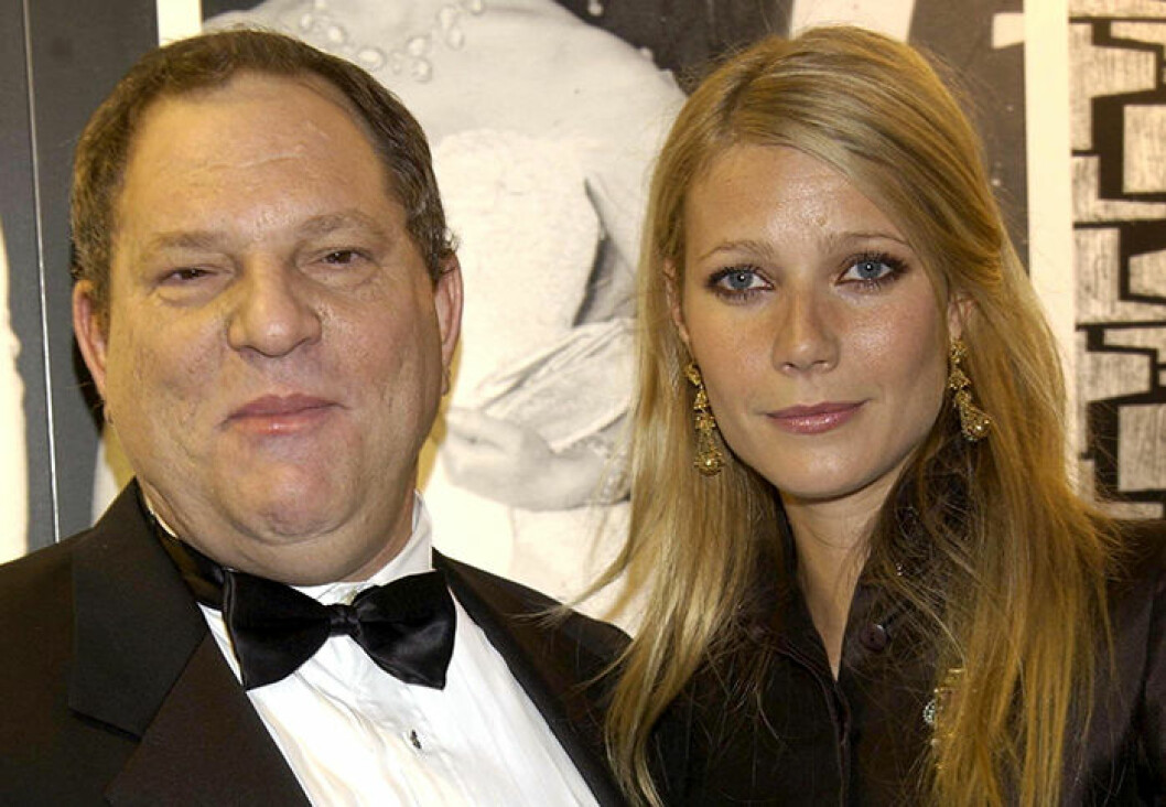 Gwyneth Paltrow och Harvey Weinstein 2002.