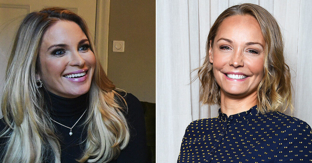 Både Carolina Gynning och Carina Berg väntar barn.
