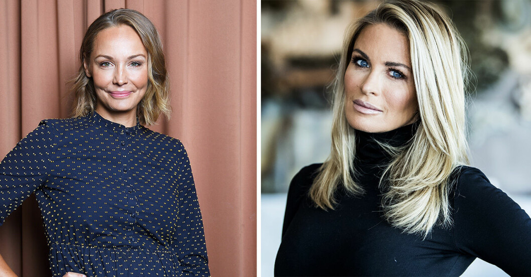 Carina Berg och Carolina Gynning