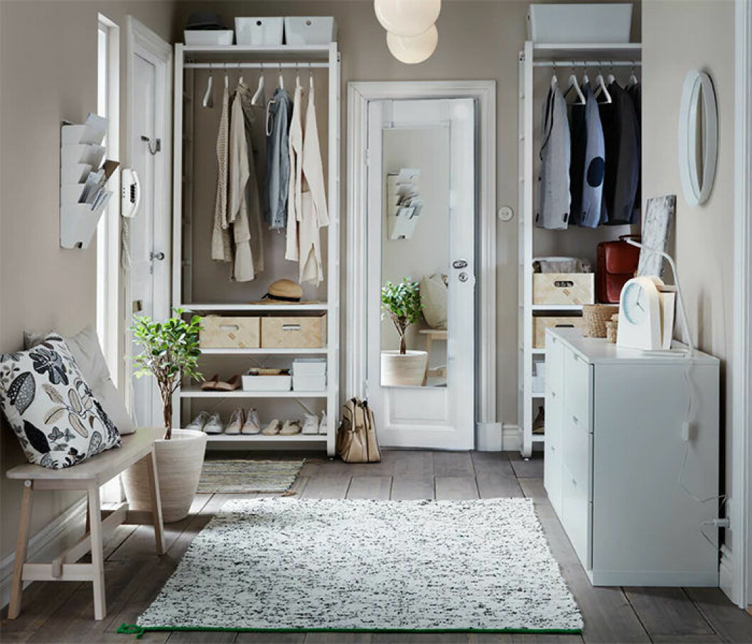 Foto: Ikea Smarta knepen som skapar ordning i hallen
