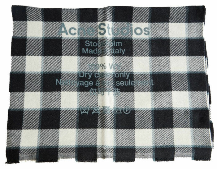 halsduk acne studio
