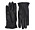 svarta handskar i skinn för herr från Bläck MQ